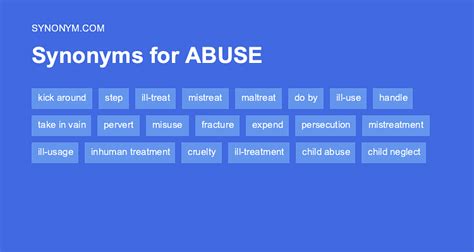 abuse syn|another word for abused women.